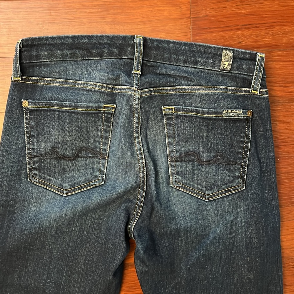 7 For All Mankind Straight Leg Jeans - Picture 6 of 8